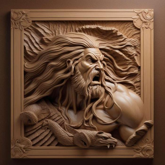 نموذج ثلاثي الأبعاد لآلة CNC 3D Art 